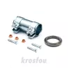 Catalyseur Volkswagen Golf V (5) 1.4i 16V BCA 2000-2003 Euro 4 (code moteur: BCA)